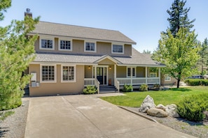 House Exterior | Private Hot Tub | Patio | Seasonal Gas Grill