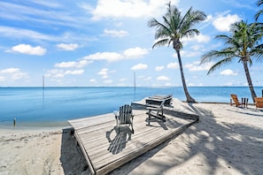 Private outdoor beach