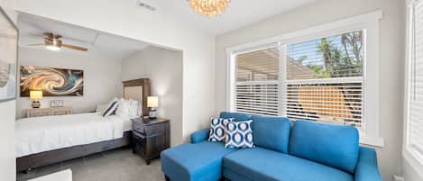 Open-concept living space