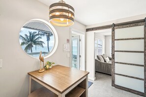Kitchen table with seating for two