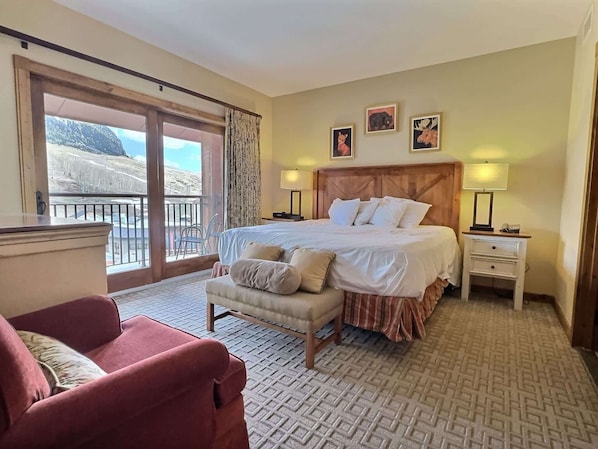 Private King bedroom with a perfect view. | Listed with @BookTraverse