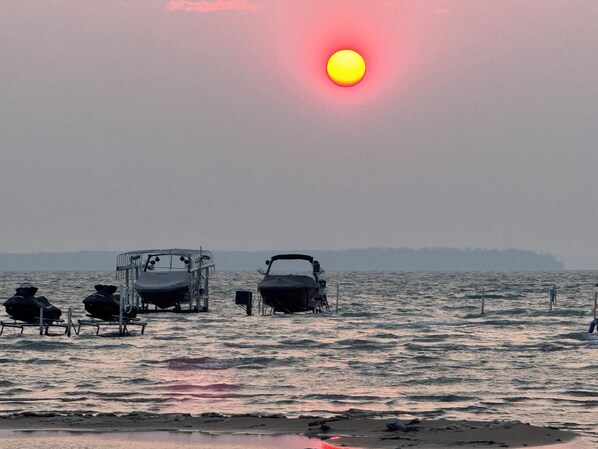 Breathtaking sunset just footsteps away!