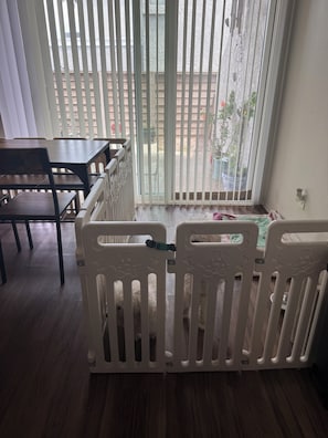 Inside pet area