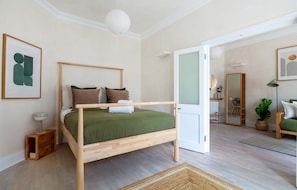 The bedroom