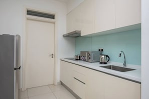 A kitchen.