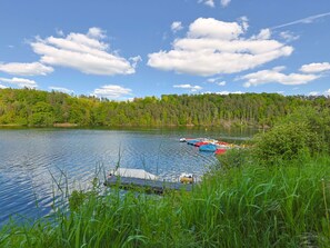 Blue, Water, Water Resources, Body Of Water, Green, Nature, Natural Environment, Boat, Vegetation, Waterway