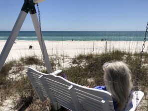 View from our dune!