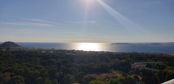 Vue depuis l’hébergement