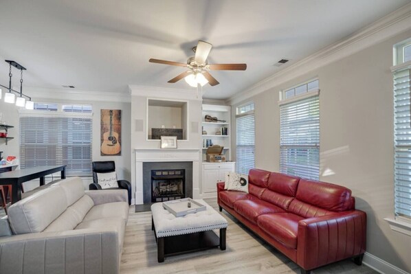 Living Room from front door - what you see when you enter.