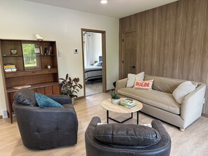 Upstairs lounge area