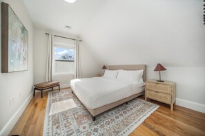 Upper level Unit- Room #5 King size bed