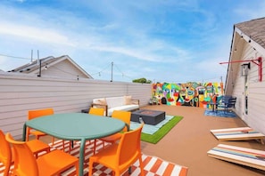 Rooftop with Firepit