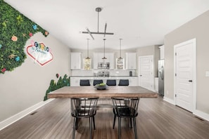 Kitchen and Dining Table