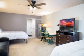 2 Queen bed and sofa bed (2)