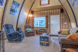 Living Room with Pull-Out Sofa Bed