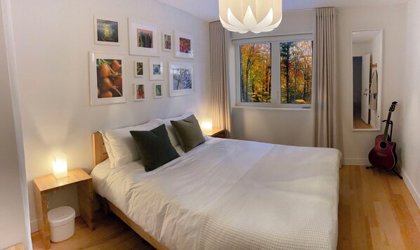 Gite Camp Caché Shefford - Chambre Jardin (1)