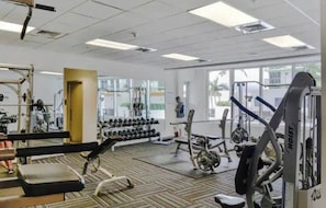 Fitnessbereich