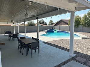 North Patio and Pool
