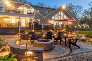Fire pit area