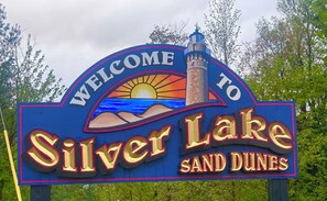 Silver Lake Sand Dunes nearby