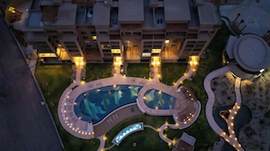Breathtaking Aerial View of the Stunning Mantarraya Residences at Danzante Bay in Loreto!