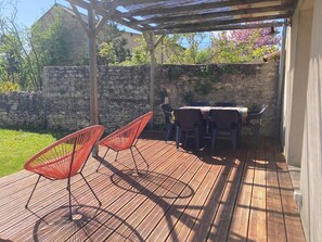 Terrasse agréable 