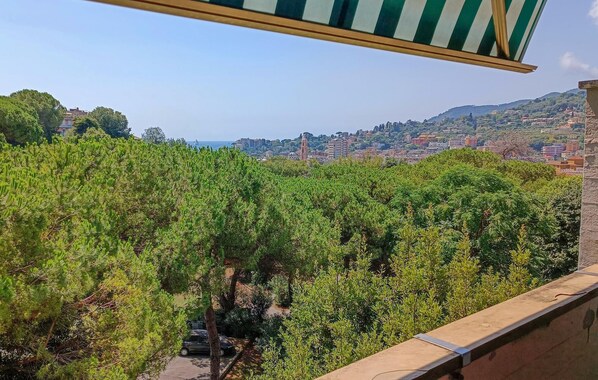 Blick von der Unterkunft