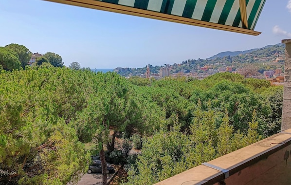 Blick von der Unterkunft