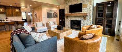 This brand-new luxury home is the perfect basecamp for your next Teton Valley adventure.