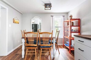 Natural lighting coming in from window in Dining Area within the Kitchen,