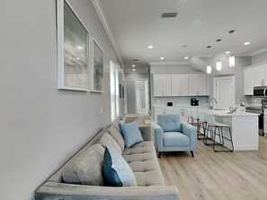 Living Area, First Floor - Sleeper Sofa