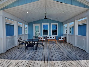 Third Floor Covered Rooftop Balcony
