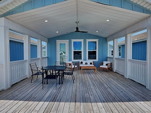 Third Floor Covered Rooftop Balcony