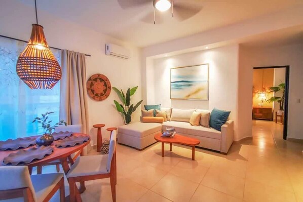 An inviting and relaxing space