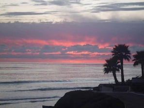Sunset from the walkway.