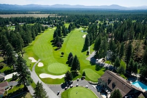 Twin Lakes Village golf course right out your door