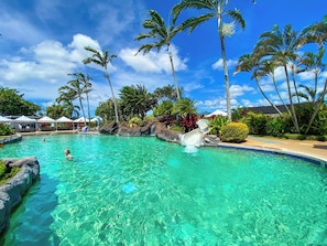 Wonderful Poipu Athletic Club pool!