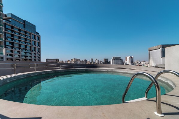 Rooftop pool