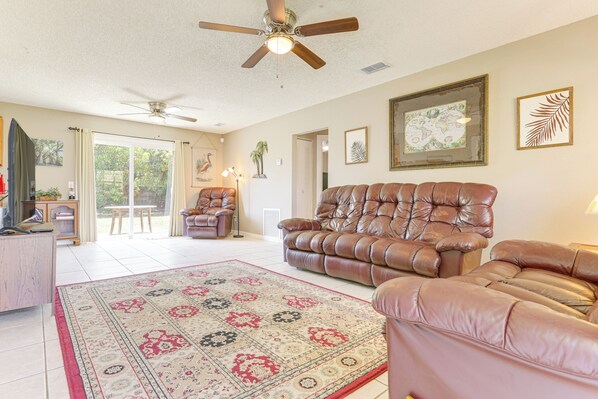 Port St. Lucie Vacation Rental | 3BR | 2BA | 1 Step Required | 1,400 Sq Ft