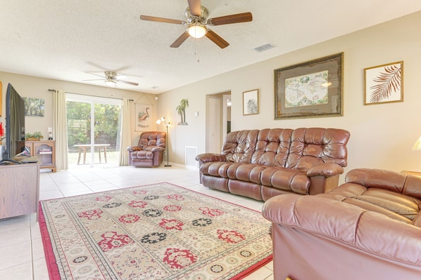 Port St. Lucie Vacation Rental | 3BR | 2BA | 1 Step Required | 1,400 Sq Ft