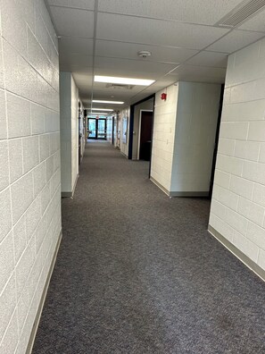 Hallway view right as you walk through the main entrance.