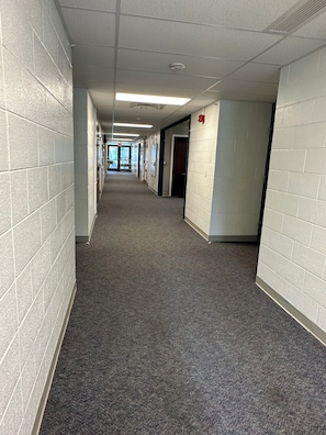 Hallway view right as you walk through the main entrance.