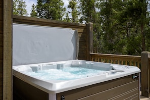 Bain à remous extérieur