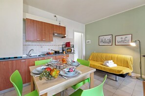 Living and dining room