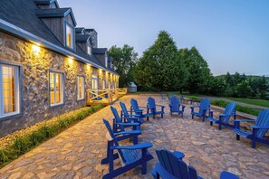 Outdoor seating area