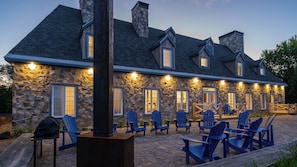 Outdoor seating area