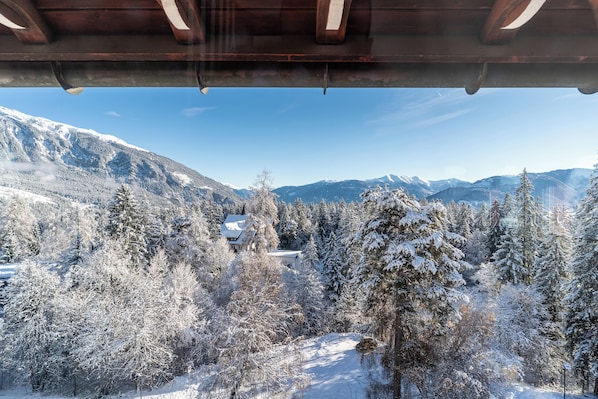 Vue depuis l’hébergement