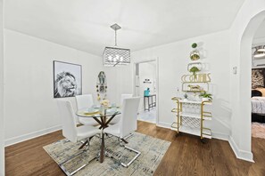 Dining Area: Unit 1 - Gather, feast, and make memories in this inviting dining space, where every meal feels like a celebration.
