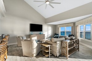 Living Area with Balcony