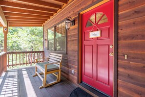 Covered Front Deck